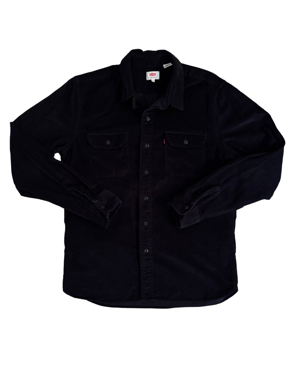 Levi's Deep Nay Corduroy Button Down Work Shirt